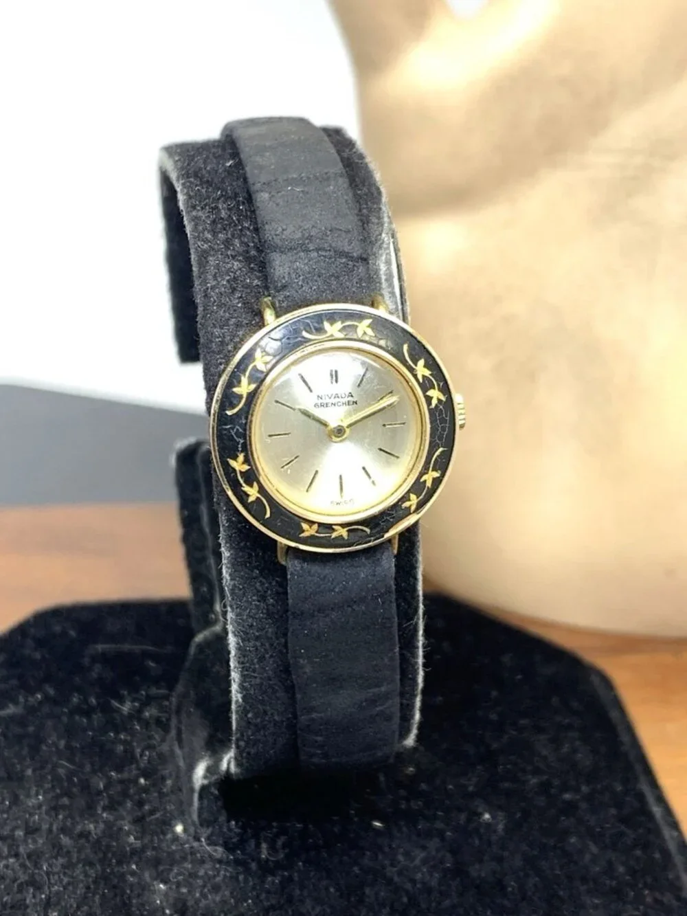 Croton Nivada Grenchen Women's Watch Colorama VI Set Vintage Swiss Manual Wind